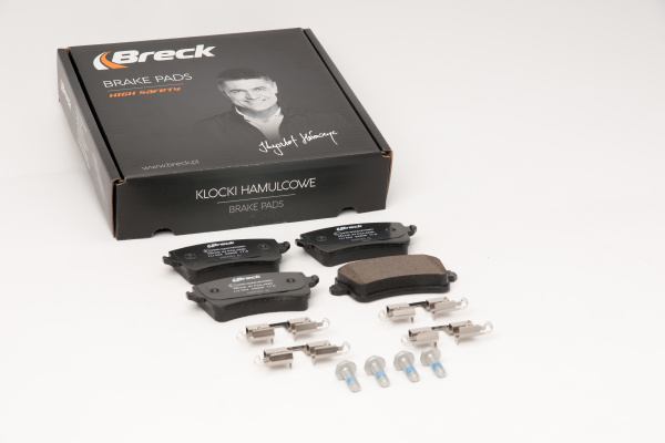 Breck 24606 00 554 10 — Zestaw klocków hamulcowych, hamulce tarczowe
